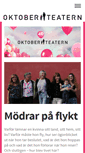 Mobile Screenshot of oktoberteatern.se